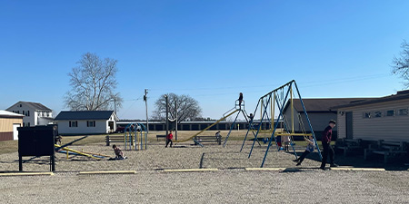 Kids Playing on Playground