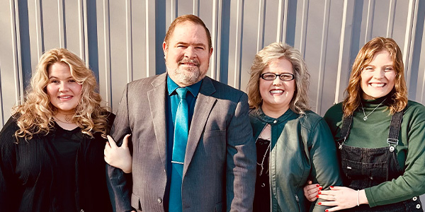 Pastor and Family Photo
