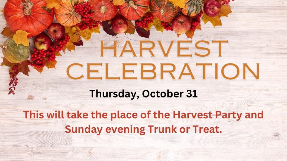 Harvest Celebrations